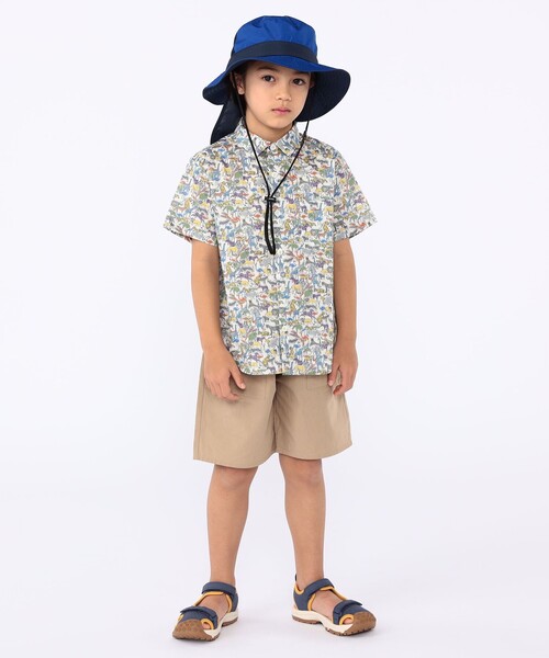 SHIPS(シップス)の「SHIPS KIDS:〈UVカット/撥水/吸水速乾〉サファリ ハット(キャップ・キッズ・ブルー/ライラック/グリーン・SMALL/LARGE/MEDIUM/X-LARGE)」の17枚目の写真