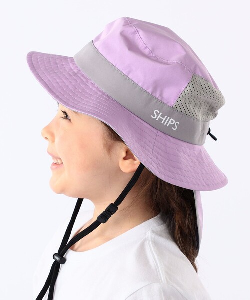 SHIPS(シップス)の「SHIPS KIDS:〈UVカット/撥水/吸水速乾〉サファリ ハット(キャップ・キッズ・ブルー/ライラック/グリーン・SMALL/LARGE/MEDIUM/X-LARGE)」の18枚目の写真