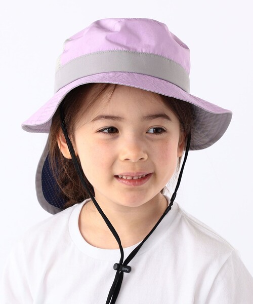 SHIPS(シップス)の「SHIPS KIDS:〈UVカット/撥水/吸水速乾〉サファリ ハット(キャップ・キッズ・ブルー/ライラック/グリーン・SMALL/LARGE/MEDIUM/X-LARGE)」の19枚目の写真