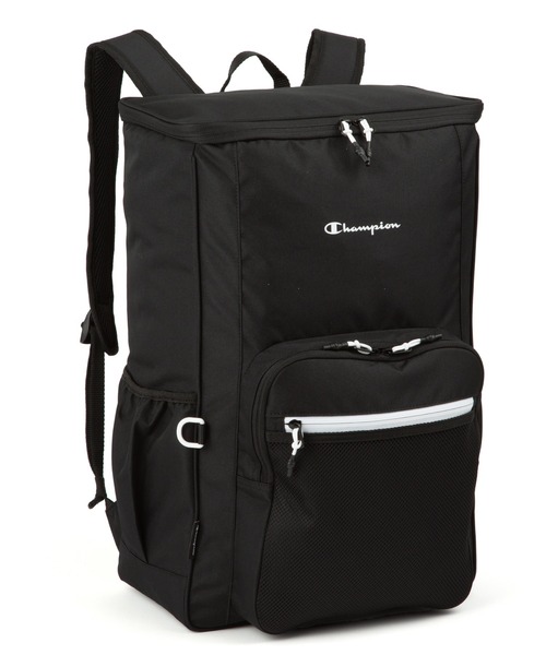 Champion(チャンピオン)の「リュックサック スーシテイ B4サイズ収納 15.6inch収納 37L 63963(バックパック/リュック・メンズ・ブラック×ホワイト/ベージュ×ブラック/ブラック×パープル/ブラック×グリーン・FREE)」の2枚目の写真