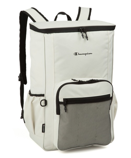 Champion(チャンピオン)の「リュックサック スーシテイ B4サイズ収納 15.6inch収納 37L 63963(バックパック/リュック・メンズ・ブラック×ホワイト/ベージュ×ブラック/ブラック×パープル/ブラック×グリーン・FREE)」の4枚目の写真