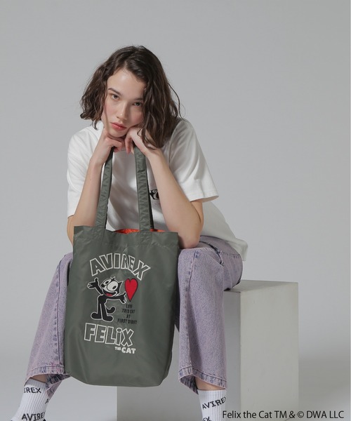 フィリックス　バック AVIREX（アヴィレックス）の「《AVIREX×FELIX》NYLON TOTE BAG