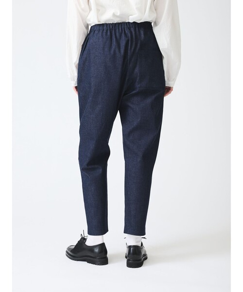 mizuiroind（ミズイロインド）の「mizuiro ind ハイウエストストレッチデニムパンツ（その他パンツ・レディース・ブラック/インディゴブルー・FREE）」の12枚目の写真