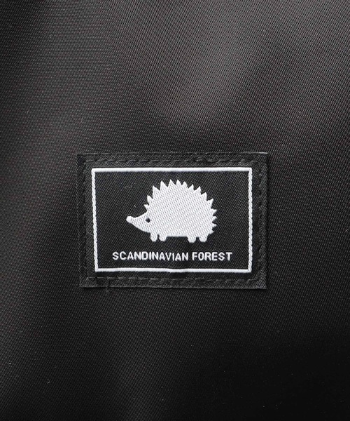 SCANDINAVIAN FOREST(スカンジナビアン・フォレスト)の「撥水ナイロン 11ポケット がばっとひらく 金口リュック 大容量 A4収納対応モデル(バックパック/リュック・レディース・グレー/ブラック/ベージュ/ネイビー・FREE)」の14枚目の写真