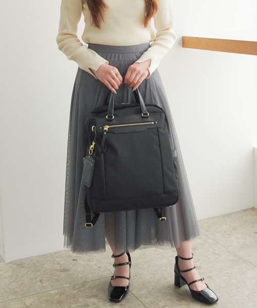 からし ace. ビジネスバッグ ビジネスリュック ビエナ3 A4サイズ収納 14inchPC