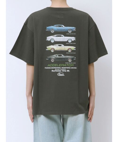 Ungrid(アングリッド)の「カープリントロゴTee(Tシャツ/カットソー・レディース・オフホワイト/チャコールグレー/レッド・FREE)」の14枚目の写真