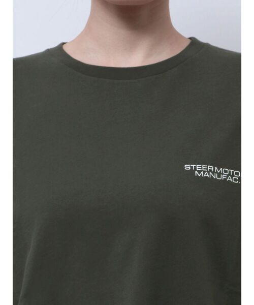 Ungrid(アングリッド)の「カープリントロゴTee(Tシャツ/カットソー・レディース・オフホワイト/チャコールグレー/レッド・FREE)」の13枚目の写真