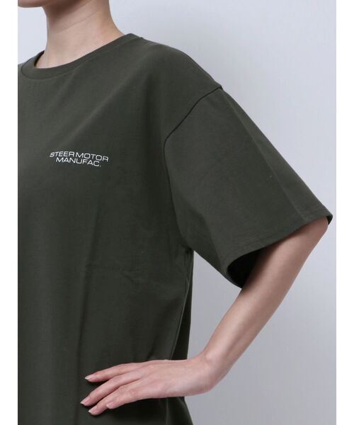 Ungrid(アングリッド)の「カープリントロゴTee(Tシャツ/カットソー・レディース・オフホワイト/チャコールグレー/レッド・FREE)」の12枚目の写真