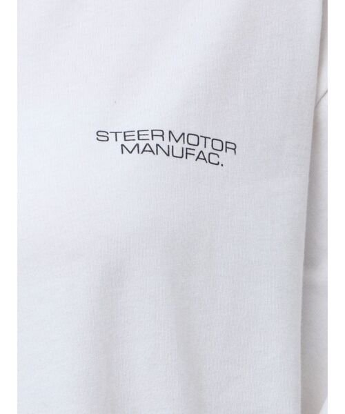 Ungrid(アングリッド)の「カープリントロゴTee(Tシャツ/カットソー・レディース・オフホワイト/チャコールグレー/レッド・FREE)」の6枚目の写真