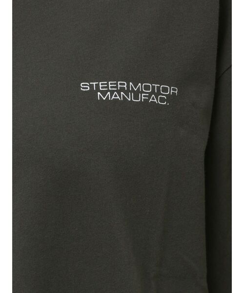 Ungrid(アングリッド)の「カープリントロゴTee(Tシャツ/カットソー・レディース・オフホワイト/チャコールグレー/レッド・FREE)」の4枚目の写真