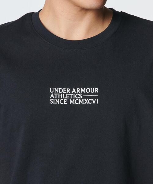 UNDER ARMOUR(アンダーアーマー)の「UAアーバン ユニフォーム ヘビーウエイト ショートスリーブ Tシャツ(ライフスタイル/メンズ)(Tシャツ/カットソー・メンズ・ブラック・S/2XL/L/3XL/XL/M/4XL/5XL)」の4枚目の写真