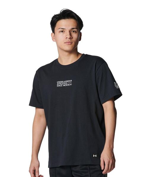 UNDER ARMOUR(アンダーアーマー)の「UAアーバン ユニフォーム ヘビーウエイト ショートスリーブ Tシャツ(ライフスタイル/メンズ)(Tシャツ/カットソー・メンズ・ブラック・S/2XL/L/3XL/XL/M/4XL/5XL)」の8枚目の写真