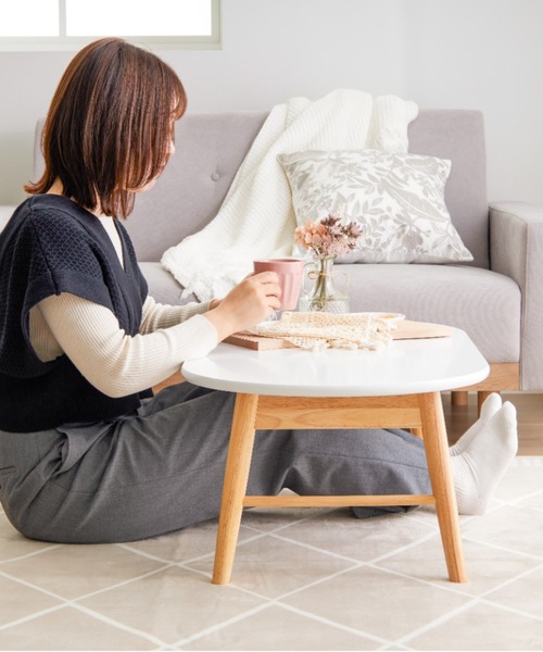 セール】天然木折脚ローテーブル（家具）｜iellio（イエリオ）の