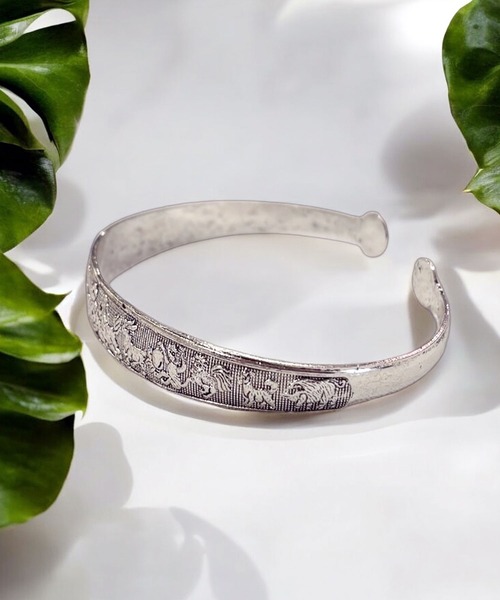 Port（ポート）の「ヴィンテージ タイプ シルバー バングル（バングル/リストバンド・メンズ・シルバー系その他3/シルバー系その他2/シルバー系その他/シルバー・FREE）」の7枚目の写真