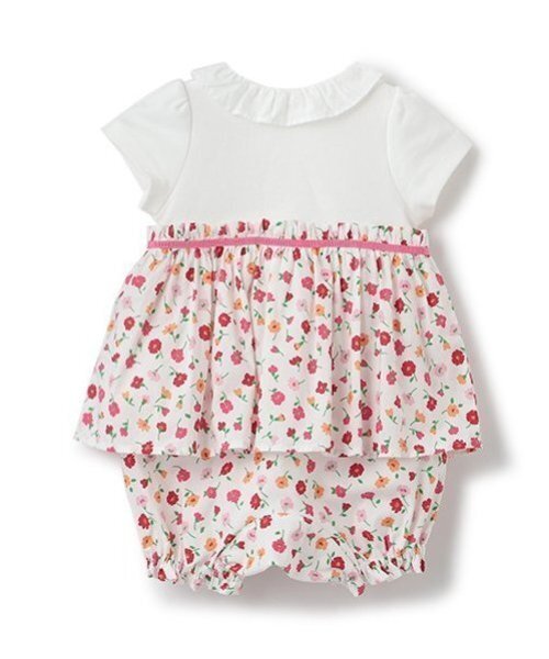 新品紙タグ付きkate spade NEW YORK花柄リボン付きロンパース70 新品紙タグ付きkate spade NEW YORK花柄リボン付きロンパース70
