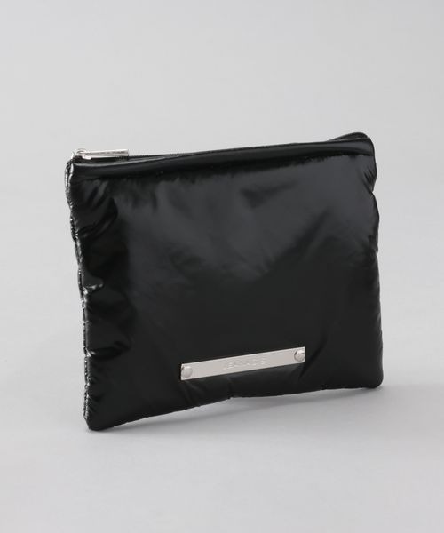 JEANASIS（ジーナシス）の「【WEB・一部店舗限定】ミニポーチ/291980（ポーチ・レディース・シルバー/ブラック・FREE）」の2枚目の写真