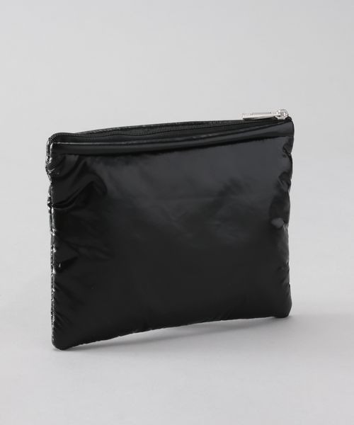JEANASIS（ジーナシス）の「【WEB・一部店舗限定】ミニポーチ/291980（ポーチ・レディース・シルバー/ブラック・FREE）」の3枚目の写真