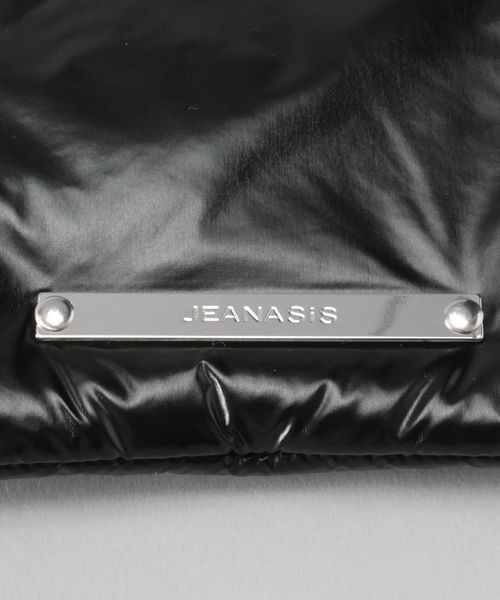 JEANASIS（ジーナシス）の「【WEB・一部店舗限定】ミニポーチ/291980（ポーチ・レディース・シルバー/ブラック・FREE）」の6枚目の写真