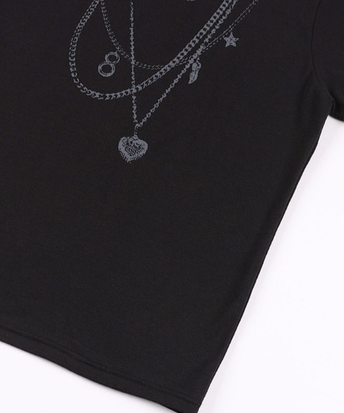 tシャツ A'GEM/9 × .kom 「 FANCY CLUB/ファンシークラブ」 DUAL CHARM NECKLACE TEE/デュアルチャーム A'GEM/9 × .kom 『 FANCY CLUB/ファンシークラブ』 DUAL CHARM