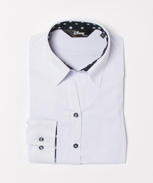 TOKYO SHIRTS | Disney ディズニー 形態安定ノーアイロン スキッパー 長袖ビジネスワイシャツ(ビジネスシャツ)