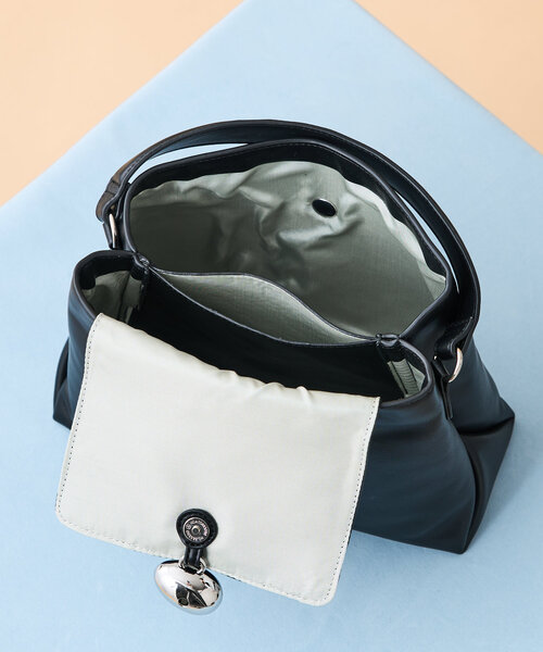 Kastane（カスタネ）の「【Kolors like you/2WAY】ハレノヒバッグ（ショルダーバッグ・レディース・ブラウン/アイボリー/ブラック・FREE）」の8枚目の写真