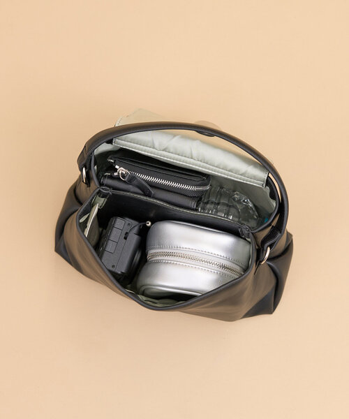 Kastane（カスタネ）の「【Kolors like you/2WAY】ハレノヒバッグ（ショルダーバッグ・レディース・ブラウン/アイボリー/ブラック・FREE）」の10枚目の写真