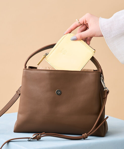 Kastane（カスタネ）の「【Kolors like you/2WAY】ハレノヒバッグ（ショルダーバッグ・レディース・ブラウン/アイボリー/ブラック・FREE）」の17枚目の写真