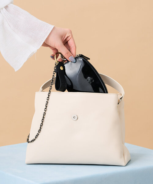 Kastane（カスタネ）の「【Kolors like you/2WAY】ハレノヒバッグ（ショルダーバッグ・レディース・ブラウン/アイボリー/ブラック・FREE）」の19枚目の写真