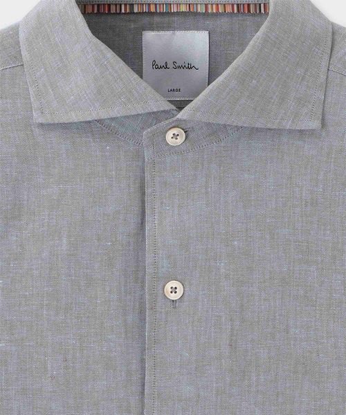 カラーリネン カジュアルシャツ / 153306 806PRC（シャツ/ブラウス