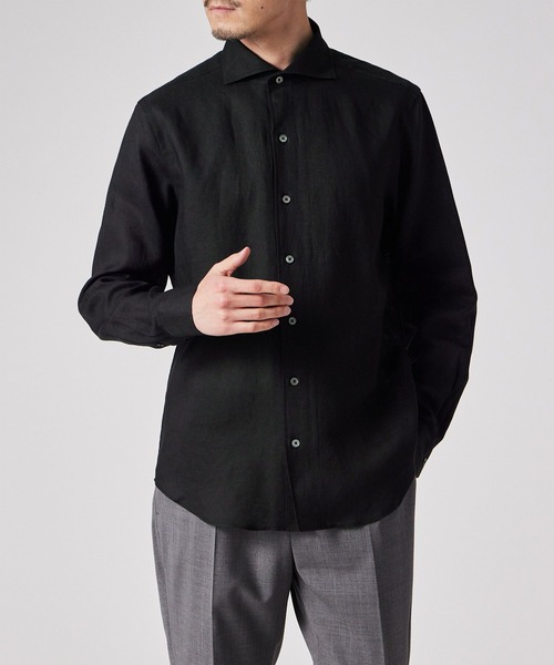 カラーリネン カジュアルシャツ / 153306 806PRC（シャツ/ブラウス