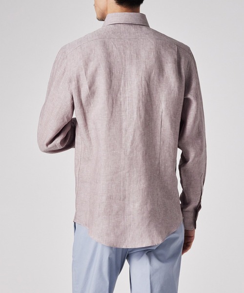 カラーリネン カジュアルシャツ / 153306 806PRC（シャツ/ブラウス