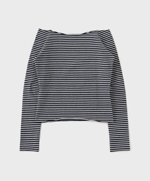 PULP/417EDIFICE(パルプフォーワンセブンエディフィス)の「【Geek Office / ギークオフィス】JUST / ジャスト OFF-SHOULDER TEE(Tシャツ/カットソー・レディース・ブラック/ブラック系その他・FREE)」の3枚目の写真