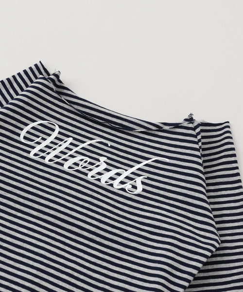 PULP/417EDIFICE(パルプフォーワンセブンエディフィス)の「【Geek Office / ギークオフィス】JUST / ジャスト OFF-SHOULDER TEE(Tシャツ/カットソー・レディース・ブラック/ブラック系その他・FREE)」の4枚目の写真
