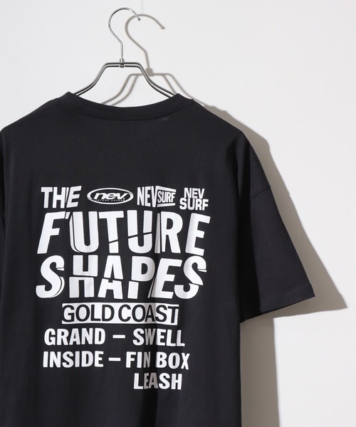 FUNALIVE(ファンアライブ)の「NEVSURF オーバーサイズTシャツ unisex(Tシャツ/カットソー・メンズ・チャコールグレー/ダークグリーン/オフホワイト/ホワイト系3/ホワイト系1/ホワイト系2/ブラック系1/ネイビー系1/ベージュ/ネイビー/オレンジ/チャコール/ダークグリーン系1/オレンジ系1/ミント/ブラック・M/L/XL)」の7枚目の写真