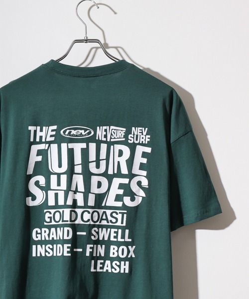 FUNALIVE(ファンアライブ)の「NEVSURF オーバーサイズTシャツ unisex(Tシャツ/カットソー・メンズ・チャコールグレー/ダークグリーン/オフホワイト/ホワイト系3/ホワイト系1/ホワイト系2/ブラック系1/ネイビー系1/ベージュ/ネイビー/オレンジ/チャコール/ダークグリーン系1/オレンジ系1/ミント/ブラック・M/L/XL)」の13枚目の写真