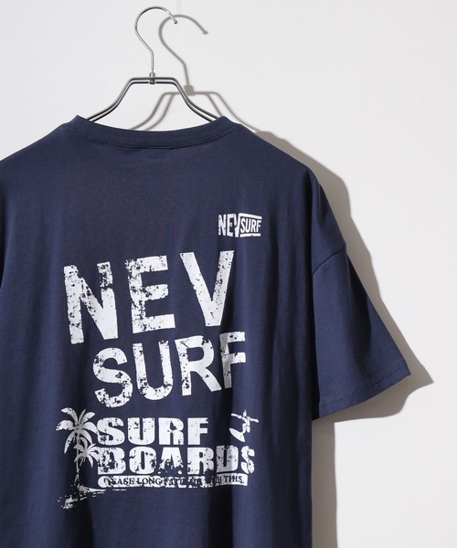 FUNALIVE(ファンアライブ)の「NEVSURF オーバーサイズTシャツ unisex(Tシャツ/カットソー・メンズ・チャコールグレー/ダークグリーン/オフホワイト/ホワイト系3/ホワイト系1/ホワイト系2/ブラック系1/ネイビー系1/ベージュ/ネイビー/オレンジ/チャコール/ダークグリーン系1/オレンジ系1/ミント/ブラック・M/L/XL)」の14枚目の写真