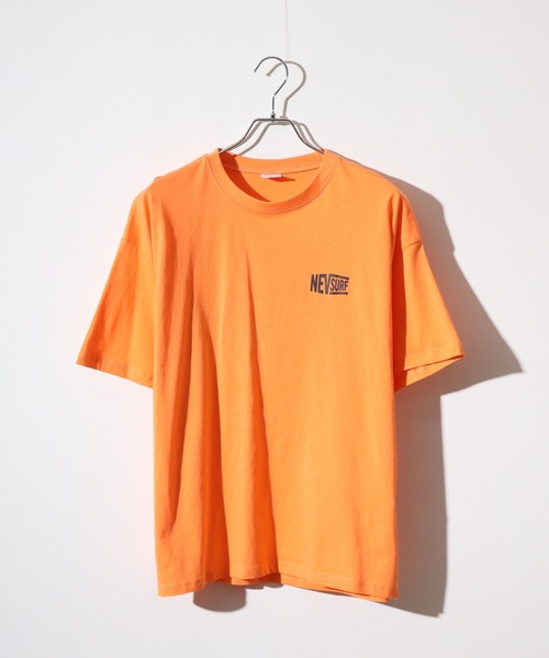 FUNALIVE(ファンアライブ)の「NEVSURF オーバーサイズTシャツ unisex(Tシャツ/カットソー・メンズ・チャコールグレー/ダークグリーン/オフホワイト/ホワイト系3/ホワイト系1/ホワイト系2/ブラック系1/ネイビー系1/ベージュ/ネイビー/オレンジ/チャコール/ダークグリーン系1/オレンジ系1/ミント/ブラック・M/L/XL)」の21枚目の写真