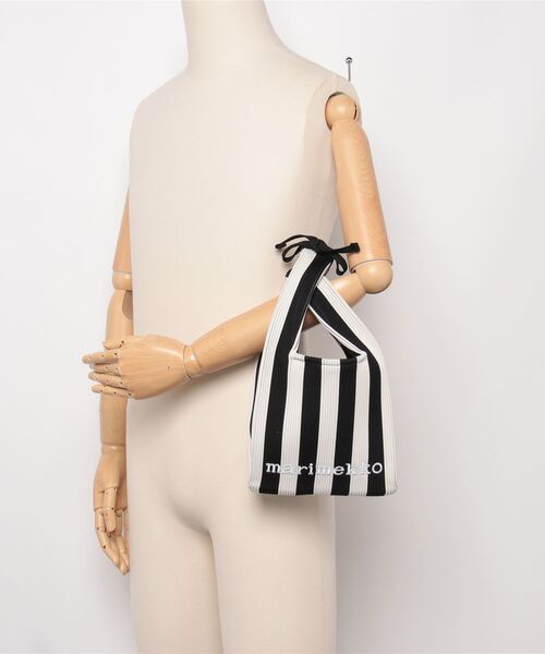 marimekko - Knitted Mini Tote Merirosvo トートバッグ Knitted Mini Tote Merirosvo Shoulder bag | Marimekko