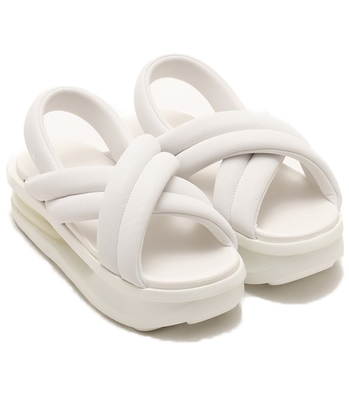 NIKE（ナイキ）の「NIKE W AIR MAX ISLA SANDAL / ナイキ ウィメンズ エア マックス アイラ サンダル 【SP】（サンダル・レディース・ホワイト・23.0cm/24.0cm/25.0cm/22.0cm）」の4枚目の写真