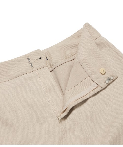 NEWYORKER（ニューヨーカー）の「【ウォッシャブル】ポリエステルリネンコード ロングストレートスカート（スカート・レディース・ネイビー/ベージュ・9号）」の7枚目の写真