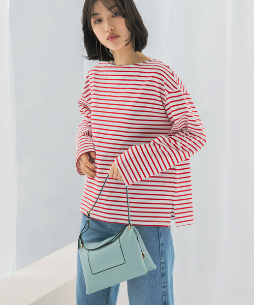 【URBAN　RESEARCH　ROSSO】バスクオーバーTシャツ セール】バスクオーバーTシャツ（Tシャツ/カットソー）｜URBAN