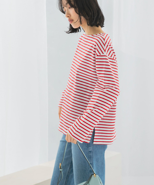 【URBAN　RESEARCH　ROSSO】バスクオーバーTシャツ セール】バスクオーバーTシャツ（Tシャツ/カットソー）｜URBAN