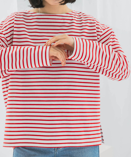 【URBAN　RESEARCH　ROSSO】バスクオーバーTシャツ セール】バスクオーバーTシャツ（Tシャツ/カットソー）｜URBAN
