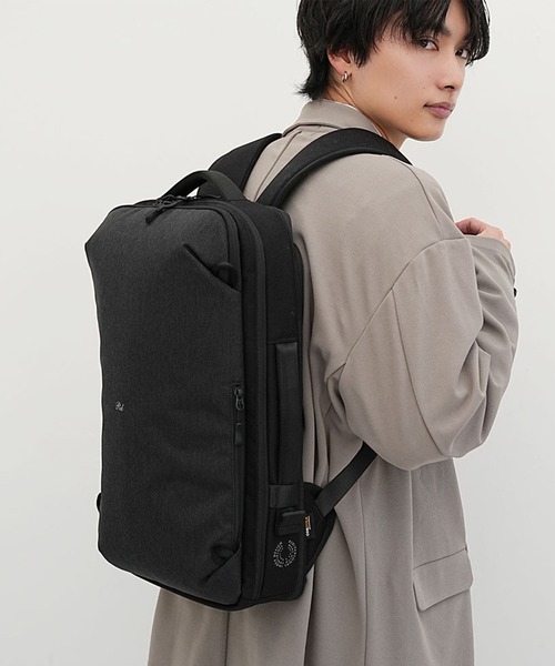 【kkkk様PID ピーアイディー　リュック バックパック　牛革 ピーアイディー【P.I.D】撥水レザーリュック（バックパック