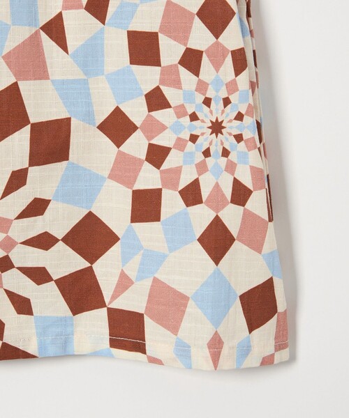 green label relaxing（グリーンレーベルリラクシング）の「甚平 カレイドスコープ/ キッズ（浴衣・キッズ・ケリーグリーン/ライラック/ブラウン・S/M/L）」の13枚目の写真