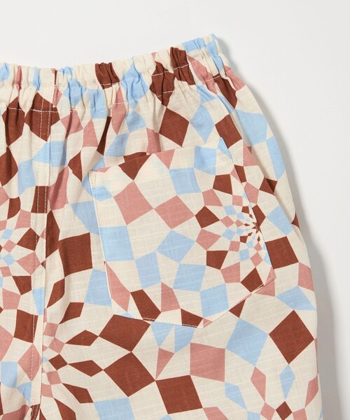 green label relaxing（グリーンレーベルリラクシング）の「甚平 カレイドスコープ/ キッズ（浴衣・キッズ・ケリーグリーン/ライラック/ブラウン・S/M/L）」の15枚目の写真