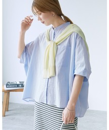 reca | 【ZOZOTOWN限定】バンドカラードルマンシャツ(シャツ/ブラウス)