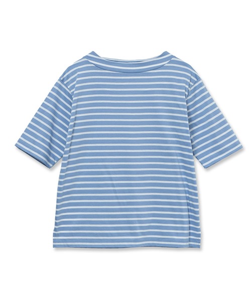 美品】SAINT LAULENT paris ボーダーカットソー マリン S トップス