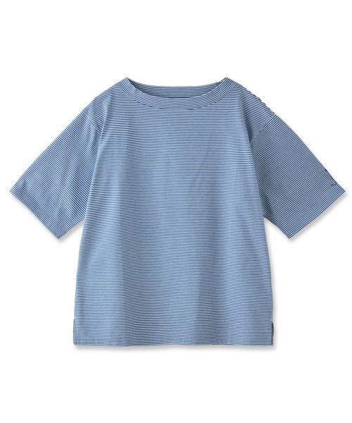 美品】SAINT LAULENT paris ボーダーカットソー マリン S トップス