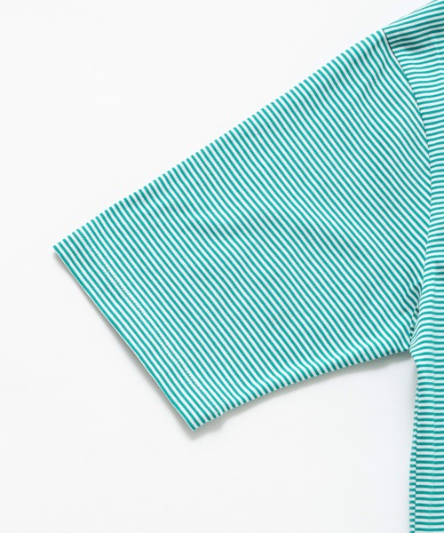 LA MARINE FRANCAISE（マリン フランセーズ）の「フランセーズのサマーボーダー（Tシャツ/カットソー・レディース・レッド/グリーン/ブルー/ブラック/サックスブルー・FREE）」の15枚目の写真